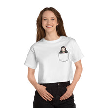Load image into Gallery viewer, Kawaii Nezuko Inspired Anime Cropped T-Shirt
