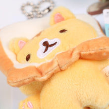Load image into Gallery viewer, Toasty Cat Plush Kaychain
