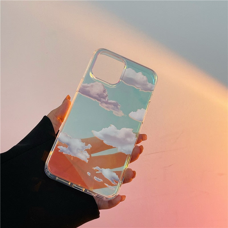 Dreamy Hologram Cloudy Phone Case