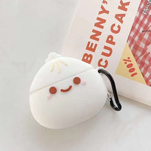 Load image into Gallery viewer, Cute Steamed Bun Airpods Case
