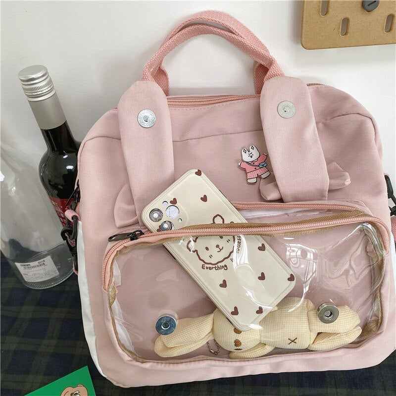 Kawaii Girl Bunny Backpack