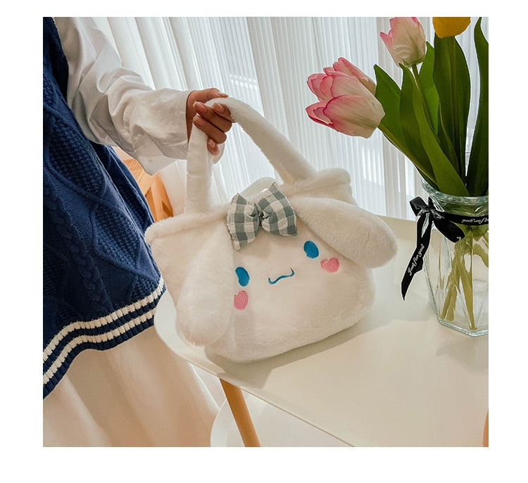 Kawaii Fluffy Plush Handbag