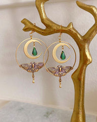 Handmade Luna Moth Earrings