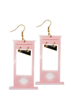 Load image into Gallery viewer, Guillotine Earrings for Halloween
