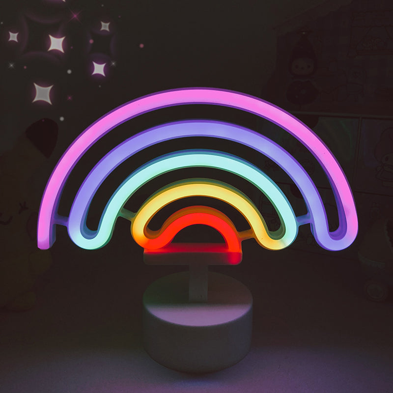 Cute Rainbow LED Neon Light Sign
