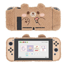 Load image into Gallery viewer, Cute Bear Boba Plush Nintendo Switch Cover Case
