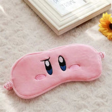 Load image into Gallery viewer, Kawaii Kirby Sleeping Eye Mask
