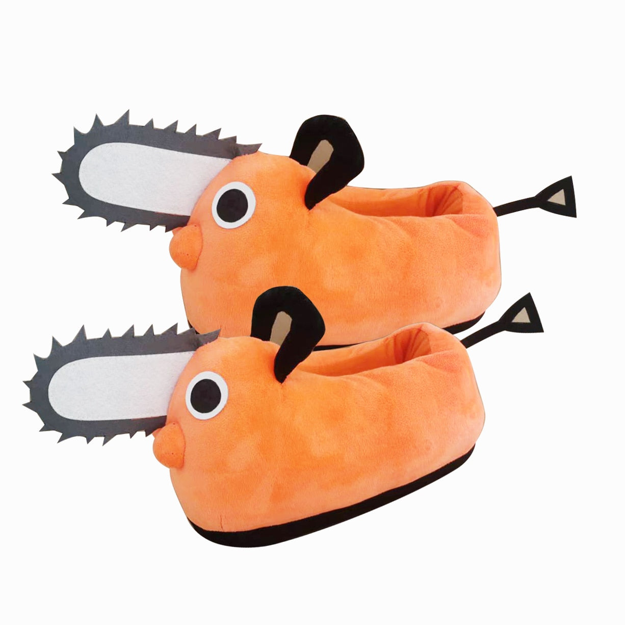 Chainsaw Man Pochita Cute Plush Slipper