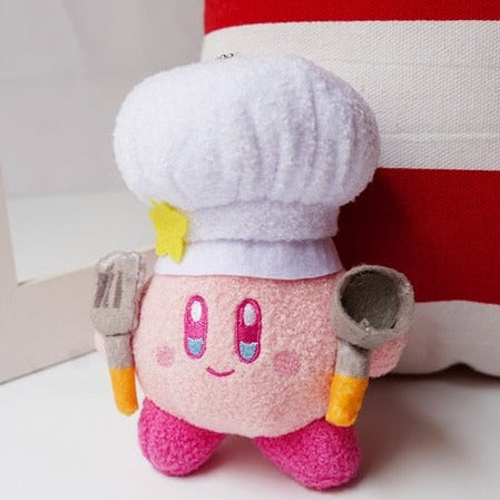 Kawaii Large Kirby Fluffy Keychain