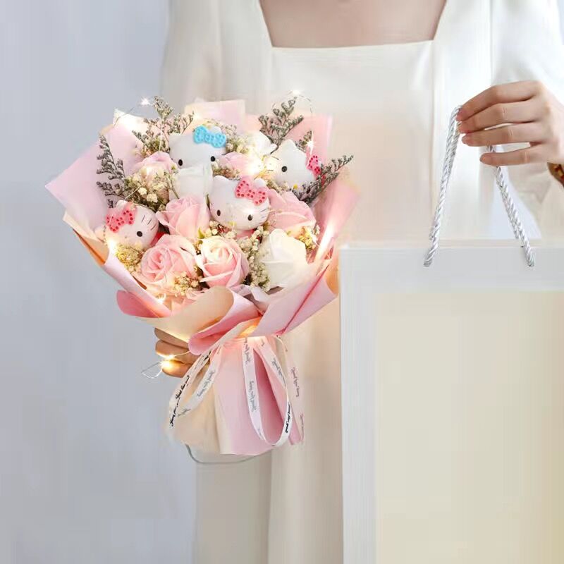 Kawaii Soft Plushies Bouquet