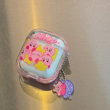 Load image into Gallery viewer, Quicksand Bling Bling Kirby Airpods Case
