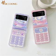 Kawaii Retro Pastel Z Flip Phone Case