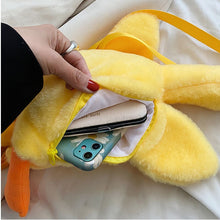 Load image into Gallery viewer, Soft Duck Plushies Crossbody Bag
