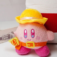 Load image into Gallery viewer, Kawaii Large Kirby Fluffy Keychain
