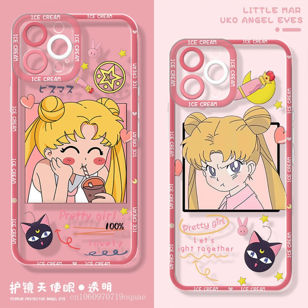 Sailor Moon Kawaii Pink Phone Case