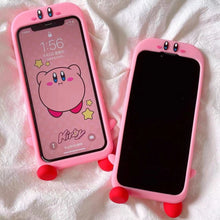 Load image into Gallery viewer, 3D Kirby Huge Mouth Phone Cases
