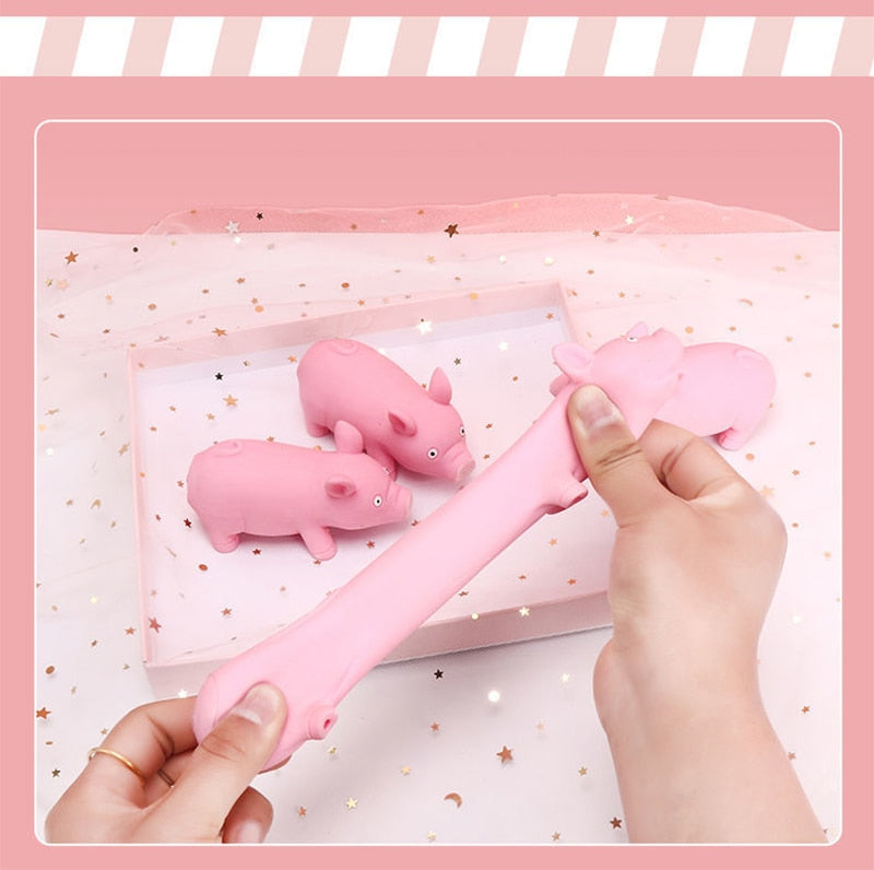 Soft Stretchy Piggy Toy