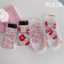 Load image into Gallery viewer, Cute Korean Style Flower Z Flip Case
