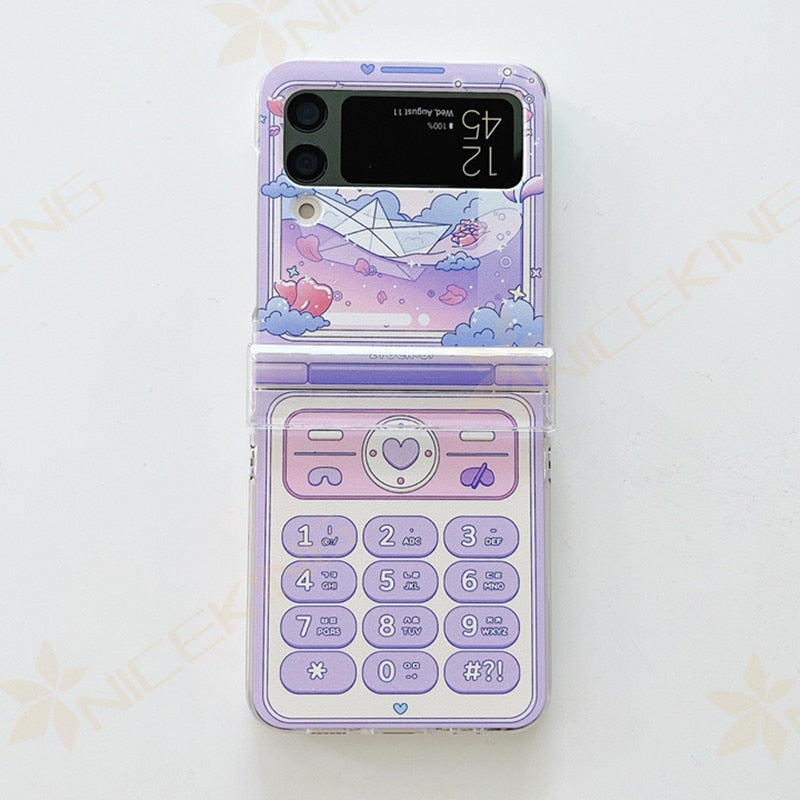Kawaii Retro Pastel Z Flip Phone Case – My Kawaii Space Kawaii Retro Pastel Z Flip Phone Case – My Kawaii Space