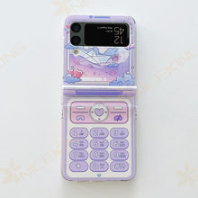 Load image into Gallery viewer, Kawaii Retro Pastel Z Flip Phone Case
