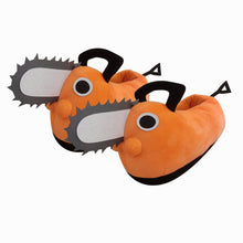 Load image into Gallery viewer, Chainsaw Man Pochita Cute Plush Slipper
