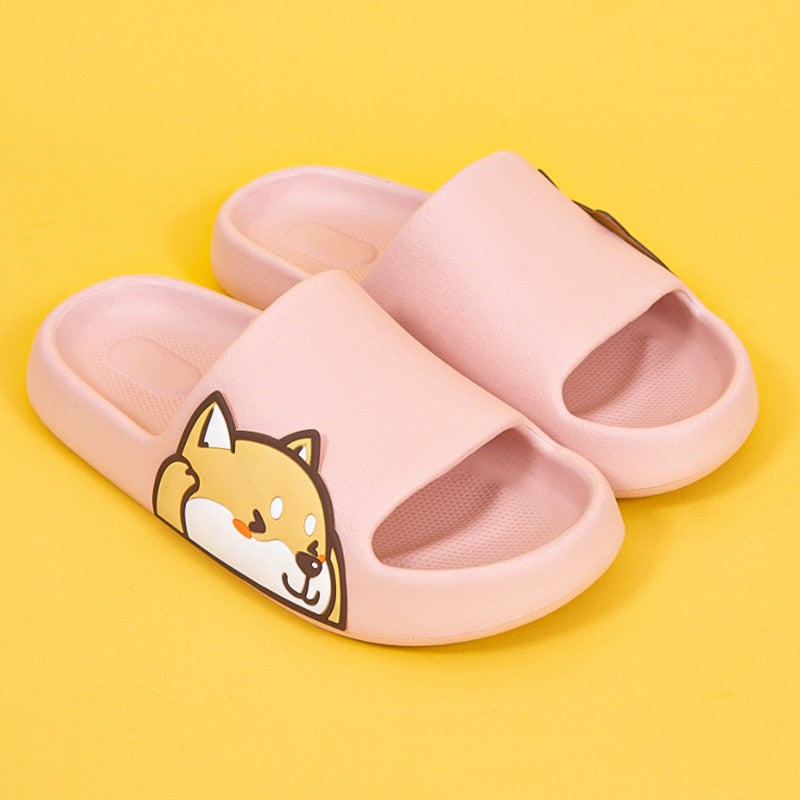 Kawaii Shiba Inu Summer Slippers