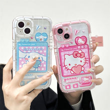 Load image into Gallery viewer, Kawaii Cartoon Clear Phone Case
