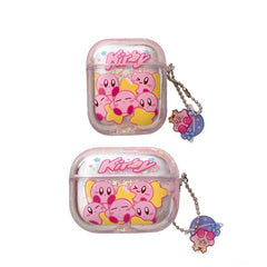Quicksand Bling Bling Kirby Airpods Case
