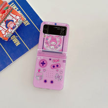 Load image into Gallery viewer, Kawaii Cartoon Wrist Chain Z Flip Case
