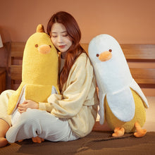 Load image into Gallery viewer, Soft Banana Duck Plush
