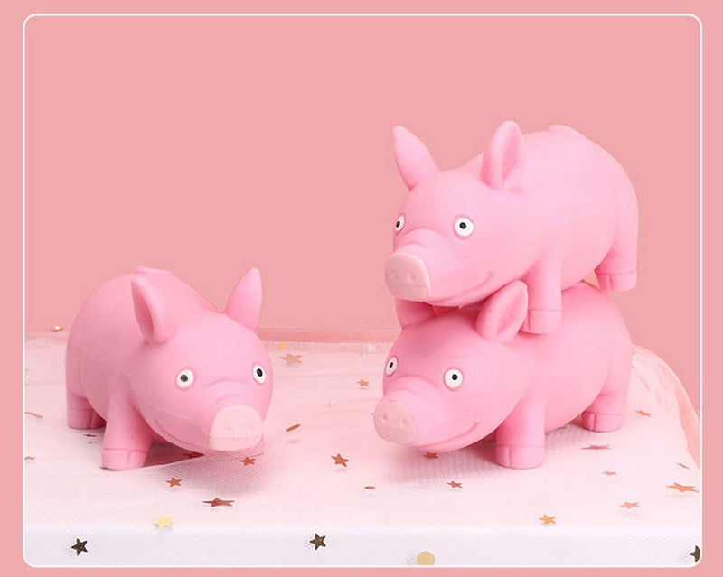 Soft Stretchy Piggy Toy