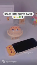 Load and play video in Gallery viewer, Mini Kawaii Astronaut Space Cat Portable Phone Power Bank
