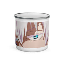Load image into Gallery viewer, Gojo Eye Anime Inspired Enamel Mug
