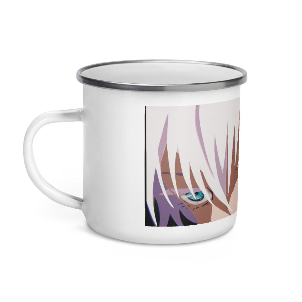 Gojo Eye Anime Inspired Enamel Mug