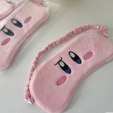 Load image into Gallery viewer, Kawaii Kirby Sleeping Eye Mask
