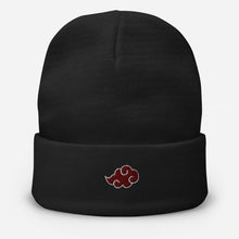 Load image into Gallery viewer, Akatsuki Cloud Embroidered Beanie
