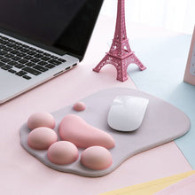 Load image into Gallery viewer, Kawaii Cat Paw Silicone Mouse Pad
