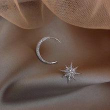 Load image into Gallery viewer, Crystal Moon Earrings
