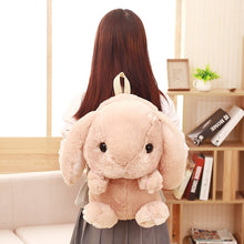 Load image into Gallery viewer, Lolita Bunny 🐰Plush Backpack
