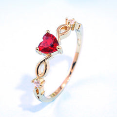 Sailor Moon Inspired Scarlet Heart Ring