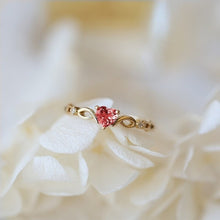 Load image into Gallery viewer, Sailor Moon Inspired Scarlet Heart Ring
