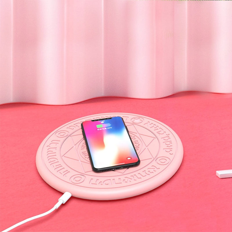 Sailor Moon Inspired Magic Circle Wireless Charger