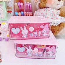 Load image into Gallery viewer, Cartoon Transparent Drawer Organizer - My Kawaii Space
