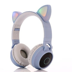 Kawaii Cat🐱 Ear LED✨ Wireless Headphone
