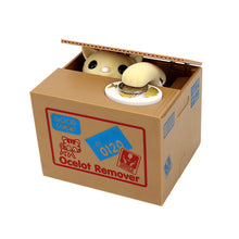 Load image into Gallery viewer, Kawaii Cardboard Box Animal Money Bank
