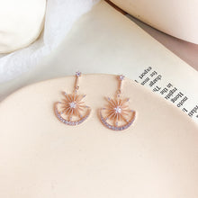 Load image into Gallery viewer, Crystal Snowflake Earrings
