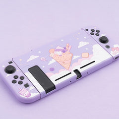 Ice Cream Cat Nintendo Switch Soft Cover Back Shell