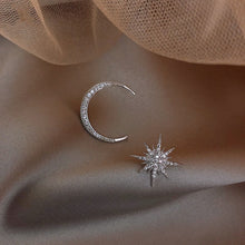 Load image into Gallery viewer, Crystal Moon Earrings
