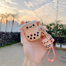 Load image into Gallery viewer, Cute Boba Airpods Case
