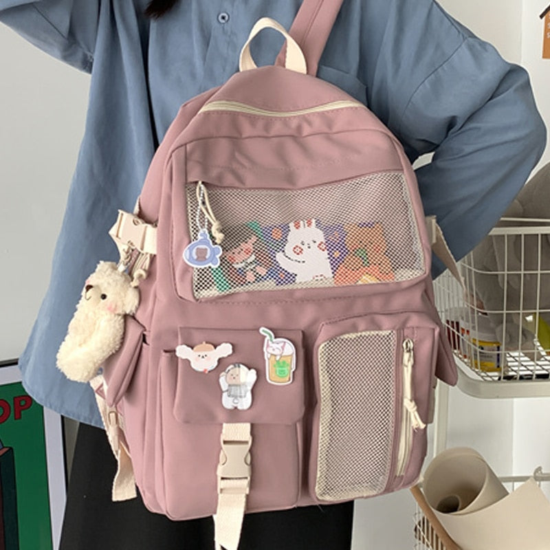 Kawaii Pins Studious Backpack